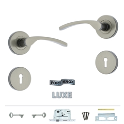 M7F40 - 2 Lever Lockset Aristata Rose